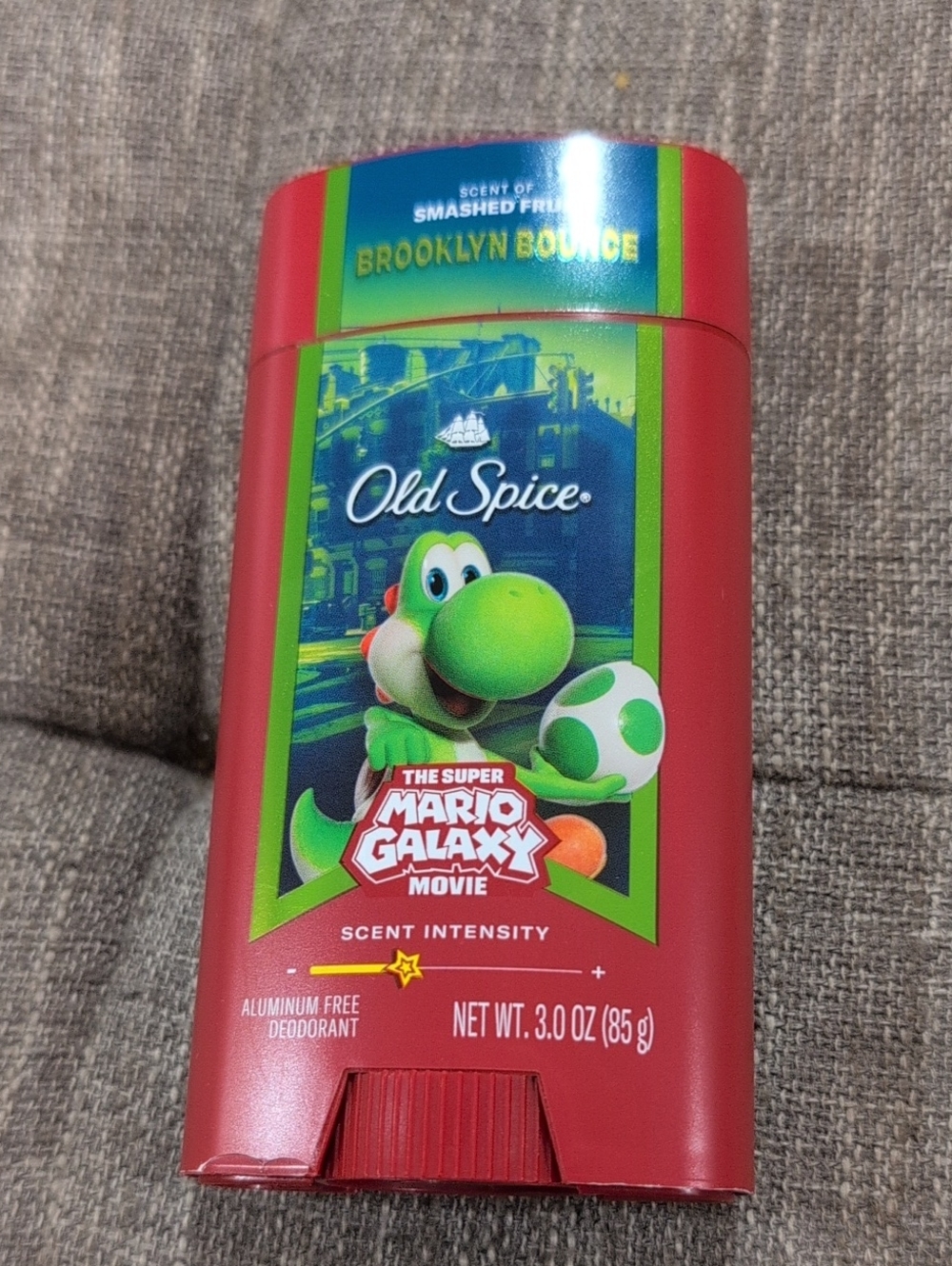 Old Spice Brooklyn Bounce Super Mario Galaxy Deodorant - Red & Green
